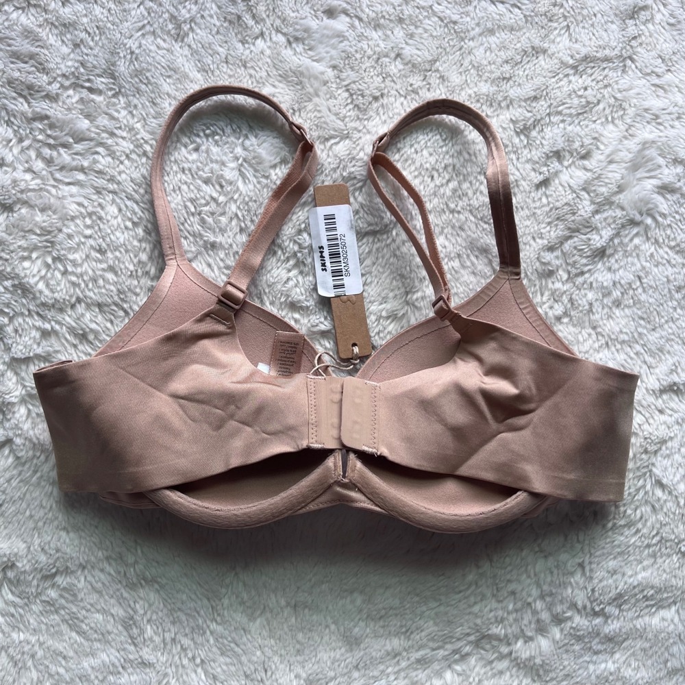 SKIMS Women's Ultimate Push Up Plunge Bra Clay BA-PLG-9214 Size 34A NWT - Picture 4 of 13